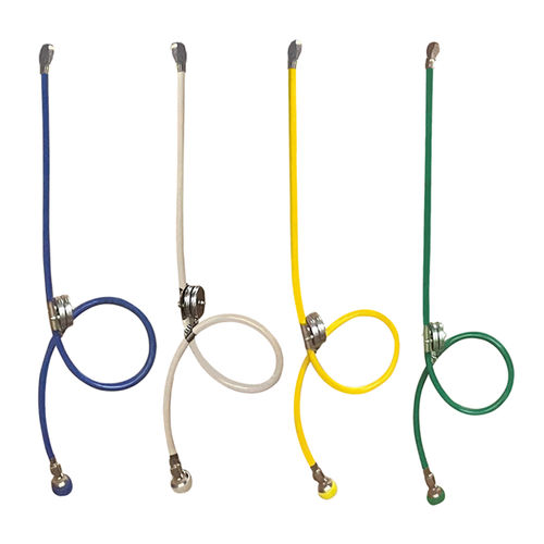 Schlauch für medizinische Gase - 38 series - Silbermann Technologies - elastisch