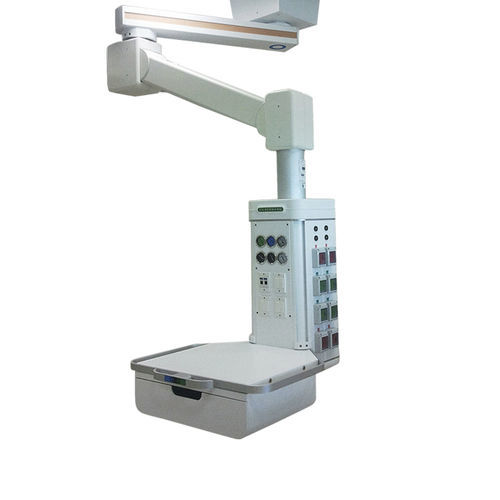 Deckenmontierter Verteilerarm - Silbermann Technologies - für Intensivpflege / mit Gelenk / höhenverstellbar
