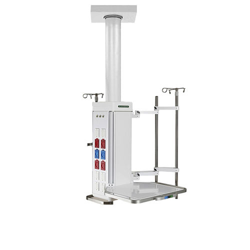 Deckenmontiertes Verteilerarm - Silbermann Technologies - für Intensivpflege / modular / höhenverstellbar