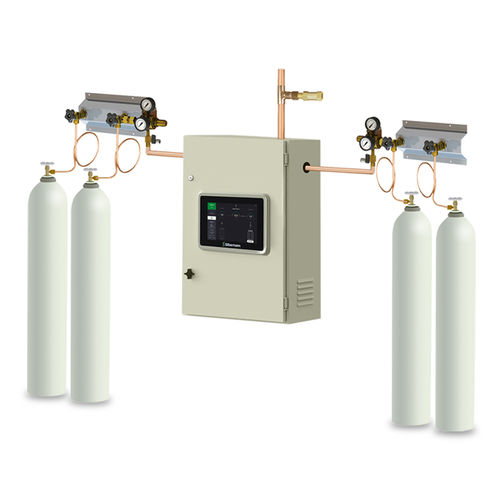 Automatischer Medizinisches Gasversorgungssystem - Mazor-AU - Silbermann Technologies - für Zufuhr / Umschalter