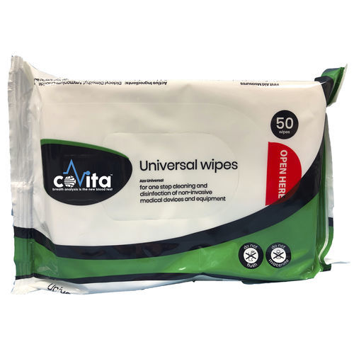 Feuchte Reinigungstücher / für Körperhygiene - coVita - für Böden und andere Oberflächen / 50er-Packung