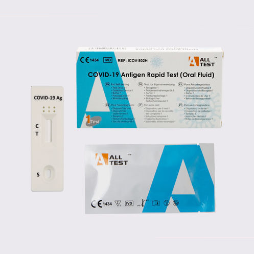 COVID-19-Schnelltest - ICOV-802H	 - ALLTEST - für den Hausgebrauch / Antigene / SARS-COV-2