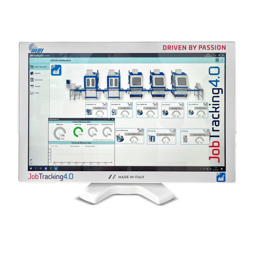 System zur Datenverwaltung und -lokalisierung - JobTracking4.0 - MEI System - Information / medizinisch / für Tablet-PC