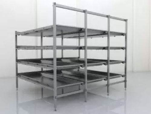 Lagerhalter - MORTUARY - PMT Scientific - modular / Edelstahl / Fachböden