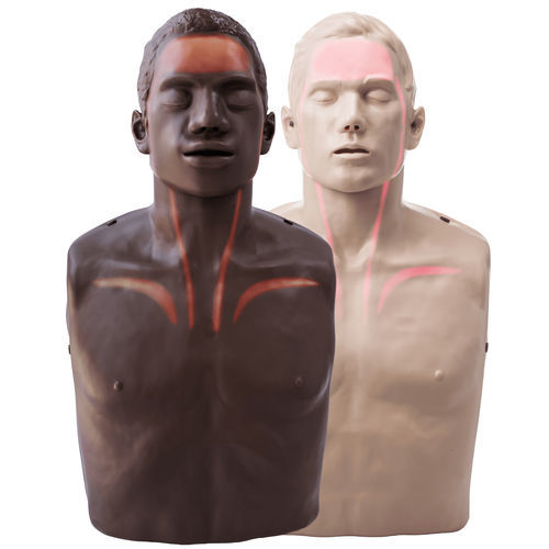 Trainingspuppe für Allgemeinpflege - Brayden  Advanced - Innosonian EU - für künstliche Beatmung / für CPR / Erwachsene