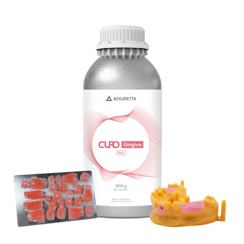 Zahnmedizinisches Material / Harz - CURO Gingiva - Ackuretta Technologies LLC - zur Dentalrestaurierung / gingival / endodontisch