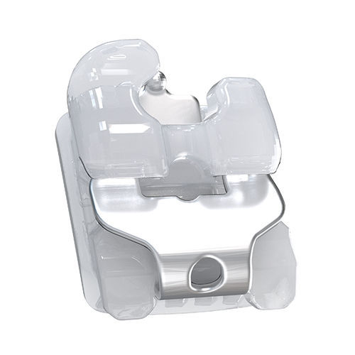 Orthodontie Bracket / ästhetisch - A-line™ - Biocetec Co., Ltd. - selbstabklemmend / Keramik / transparent