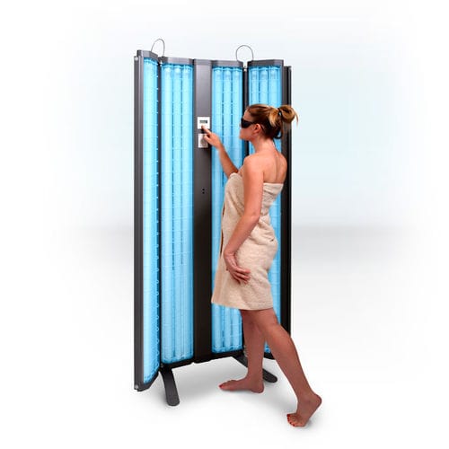 Dermatologische Phototherapielampe - 7 SERIES - Daavlin - Ekzembehandlung / bodenstehend / UV-A
