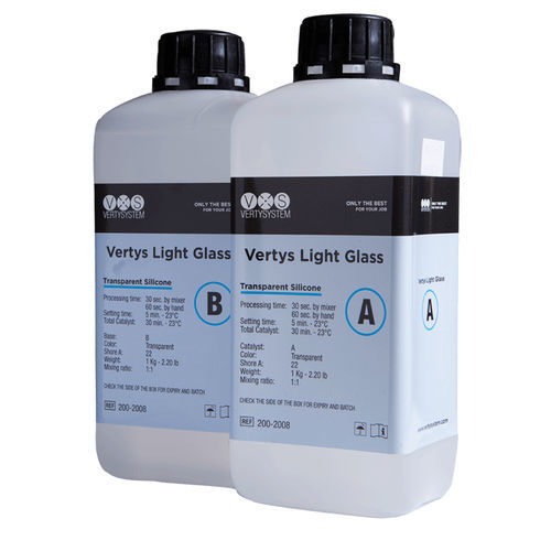Zahnmedizinisches Material / Silikon - Light Glass - Vertysystem - A.Gree SRL - zur Dentalrestaurierung