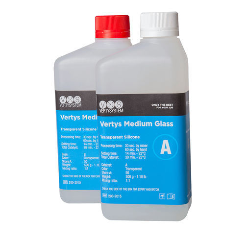 Zahnmedizinisches Material / Silikon - Medium Glass - Vertysystem - A.Gree SRL - zur Dentalrestaurierung