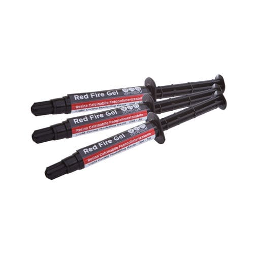 Zahnmedizinisches Material / Harz - Red Fire - Vertysystem - A.Gree SRL - für Zahnbrücken / Gel