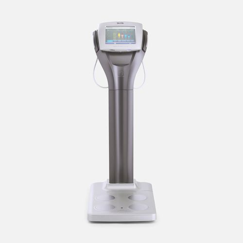 Elektronische Körper-Analysewaage - MC-980U PLUS  - Tanita - für Humanmedizin / Säulen / mit LED-Display