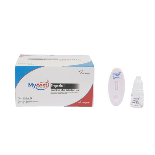 Testkit für kardiovaskuläre Erkrankungen - Mytest - Biofootprints Healthcare Pvt Ltd - cTnI / Blut / Plasma