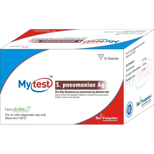 Testkit / Streptococcus pneumoniae - Mytest - Biofootprints Healthcare Pvt Ltd - Atemwegserkrankungen / Antigene / Urin