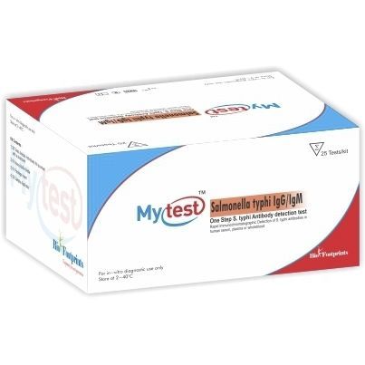 Salmonella-Testkit - Mytest - Biofootprints Healthcare Pvt Ltd - für Magen-Darm-Krankheiten / IgM / Blut