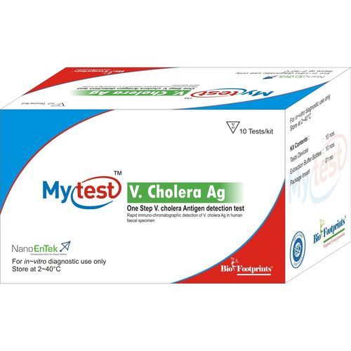 Cholera-Testkit - Mytest - Biofootprints Healthcare Pvt Ltd - Antigene
