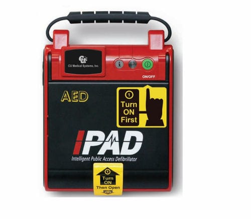Automatischer externer Defibrillator - NF1201 - CU Medical Germany GmbH - für öffentliche Bereiche / zweiphasig / kabellos
