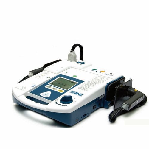 Halbautomatischer externer Defibrillator - CU-ER5 - CU Medical Germany GmbH - manuell / Multiparameter-Monitor / zweiphasig