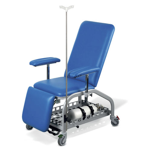 Manueller Ruhesessel - AMB2021007 - C.A.M. Hospital - mit verstellbarer Rückenlehne / auf Rollen