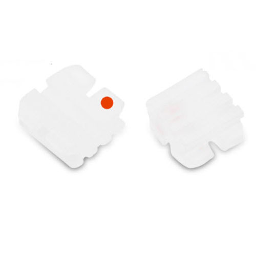 Orthodontie Bracket / ästhetisch - ROSE - GNI Co.,Ltd - Keramik / polykristallin
