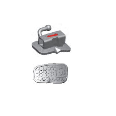 Backenzahn Vestibularröhrchen - MSBN series - GNI Co.,Ltd - zum Kleben