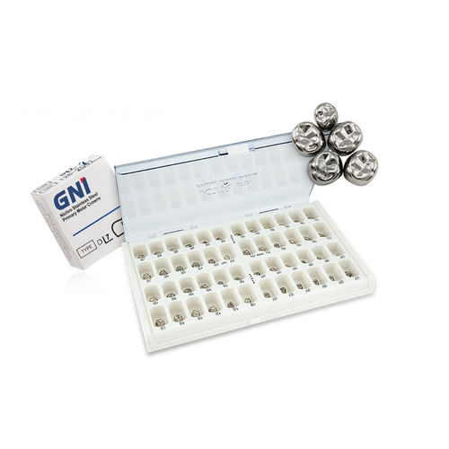 Edelstahl-Zahnkrone - Pedo - GNI Co.,Ltd - Backenzahn