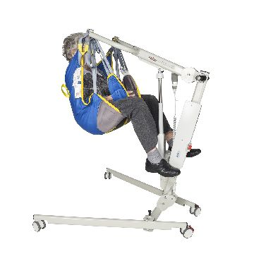 Batteriebetriebener Patientenlifter - Ardoo 140 Portable Hoist - Polymorit Ltd / Ardoo Caresafe Limited - auf Rollen