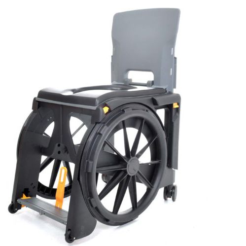 Passiver Rollstuhl - WheelAble - Polymorit Ltd / Ardoo Caresafe Limited - für Dusche / zusammenklappbar / Toiletten