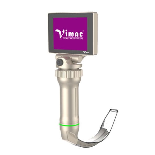 Video-Laryngoskop / mit integriertem Bildschirm - VM1202 - Vimac - mit Klinge