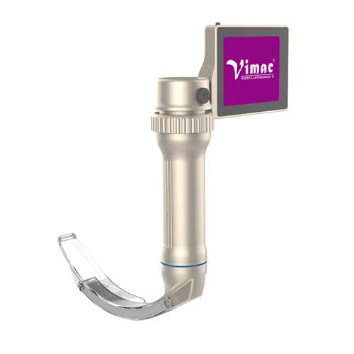 Video-Laryngoskop / mit integriertem Bildschirm - VM1102 - Vimac - mit Klinge