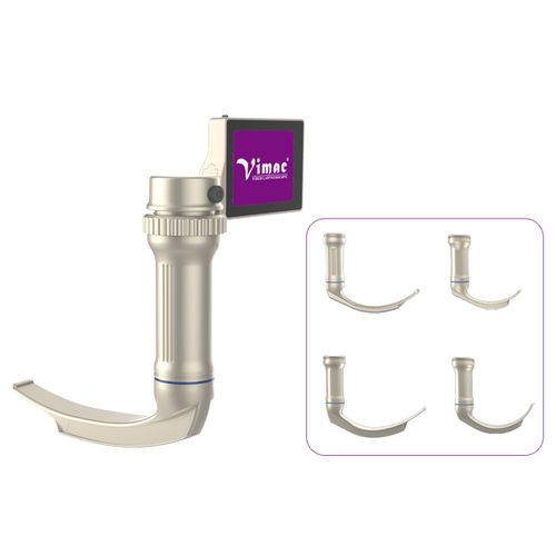 Video-Laryngoskop / mit integriertem Bildschirm - VM1102R-DM03 - Vimac - mit Klinge