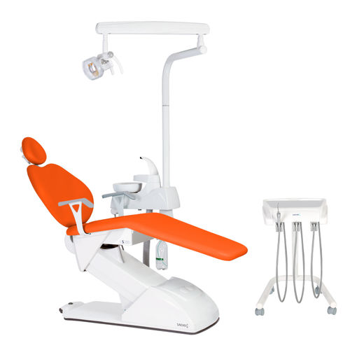 Dentaleinheit mit flexiblem Kopfstück - S 200 C - SAEVO - mit Instrumententräger / mit Licht