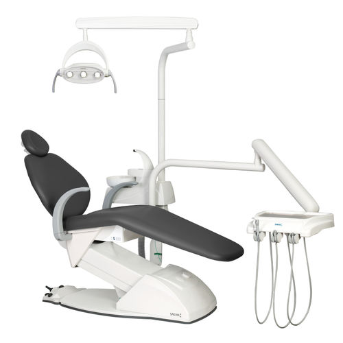 Dentaleinheit mit flexiblem Kopfstück - S 300 F - SAEVO - mit Instrumententräger / mit Licht