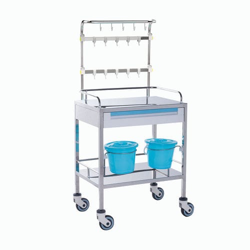 Medizinischer Wagen - B07S - Fangge Medical - für Infusionspumpen / für intravenöse Eingriffe / Abfall
