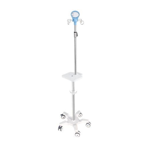 Infusionspumpenhalter-Infusionsständer - B26-03 - Fangge Medical - bodenstehend / auf Rollen / 4 Haken