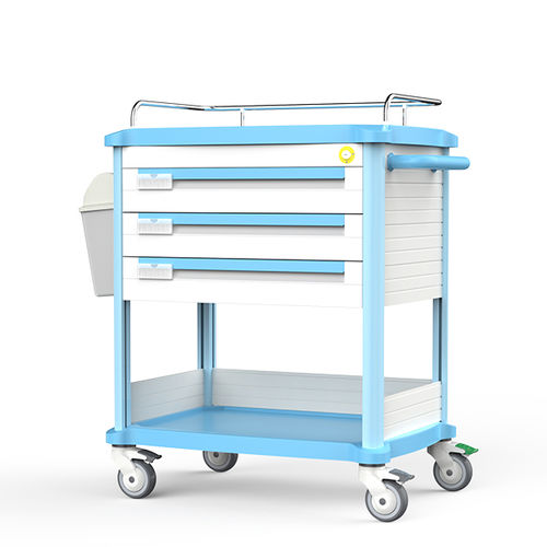 Medizinischer Wagen - FG-B-03 - Fangge Medical - Medikamenten / Edelstahl / Kunststoff