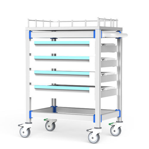 Wagen für Kliniken - FG-PW-L4F/B - Fangge Medical - für Verbrauchsmaterial / Lager / Edelstahl