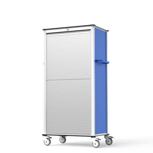 Schrank für Verbrauchsmaterial - FG-PW-C6015001L - Fangge Medical - mit Korb / mit Schiebetür / Aluminium