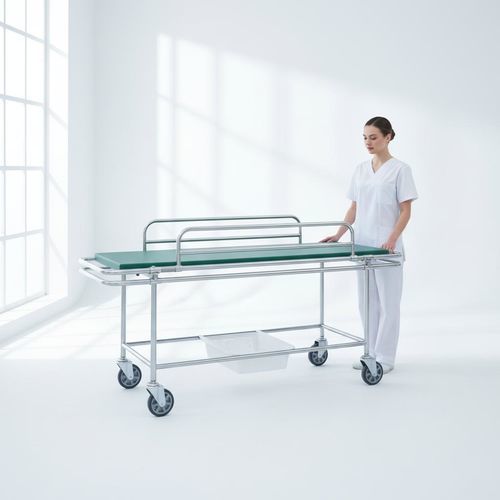 Transferwagen - B02 - Fangge Medical - Transfer / Edelstahl / mit Infusionsständer
