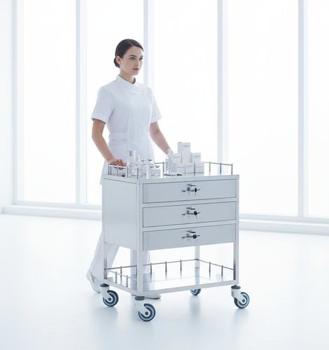 Medizinischer Wagen - B03 - Fangge Medical - für Kliniken / Medikamente / Medikamenten