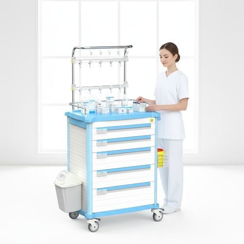 Medizinischer Wagen - FG-E-03 - Fangge Medical - für Instrumente / für medizinische Geräte / Pflege