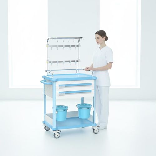 Medizinischer Wagen - FG-E-06 - Fangge Medical - für Instrumente / für medizinische Geräte / Medikamenten