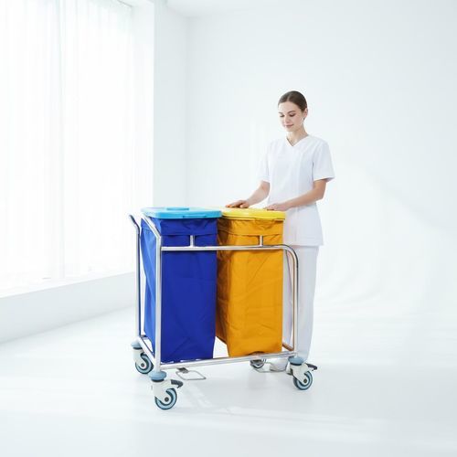 Sackhalterwagen für dreckige Wäsche - B23 - Fangge Medical - für Kliniken / für OP-Saal / medizinisch
