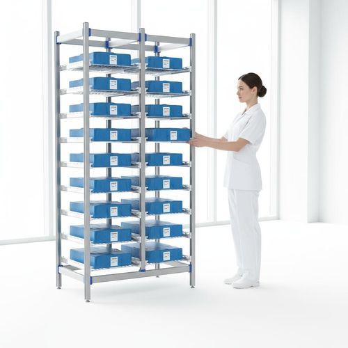 Modulares Regal - FG-L-4009F02 - Fangge Medical - für Behälter / für Körbe / für Apotheken