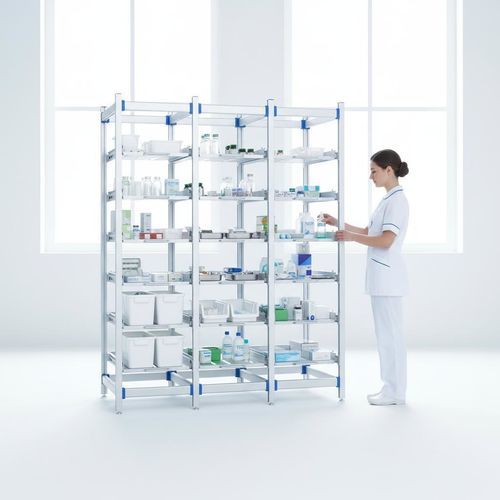 Modulares Regal - FG-T-406F03 - Fangge Medical - für Behälter / Edelstahl