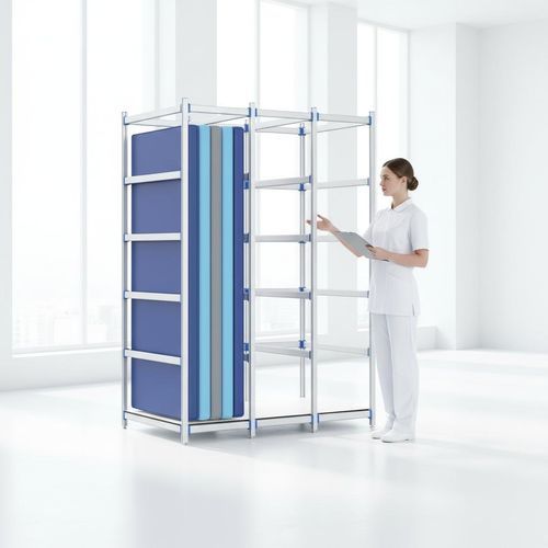 Sterilisations-Lagerregal - FG-MB - Fangge Medical - modular / Edelstahl / hohe Dichte