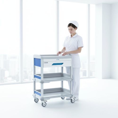 Medizinischer Wagen - FG-V-08 - Fangge Medical - Pflege / Kunststoff / Aluminium