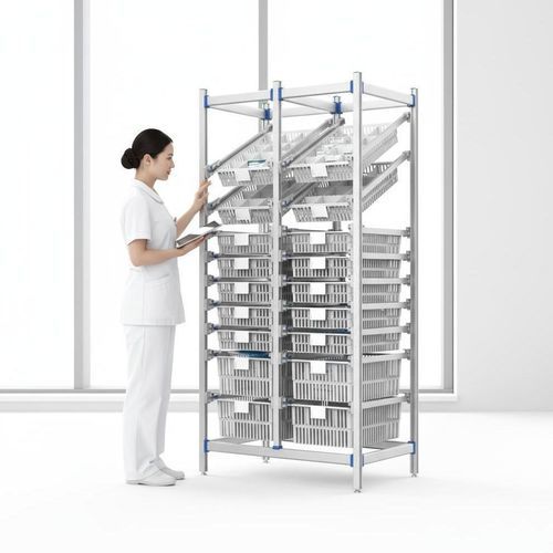 Aluminium-Lagerregal - FG-P-4009F02 - Fangge Medical - modular / hohe Dichte