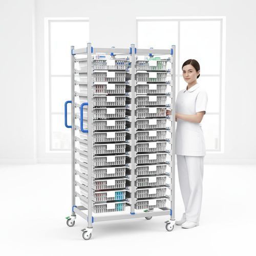 Halter / Für medizinische Instrumente - FG-PW-4013F02 - Fangge Medical - Lager / modular / mobil