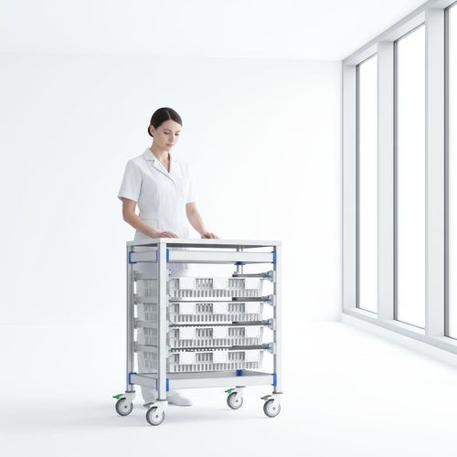Lagerwagen - FG-PW-6004F/B - Fangge Medical - Edelstahl / Aluminium / Kunststoff
